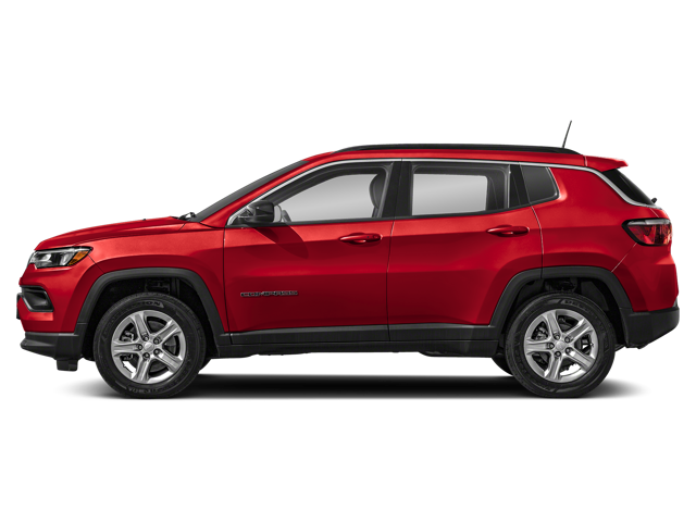 left profile of a 2025 jeep compass