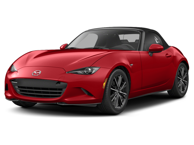 Front left angle 2024 Mazda MX-5 Miata