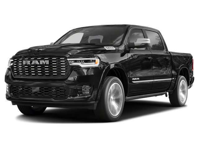RAM 1500 Exterior Front in Black