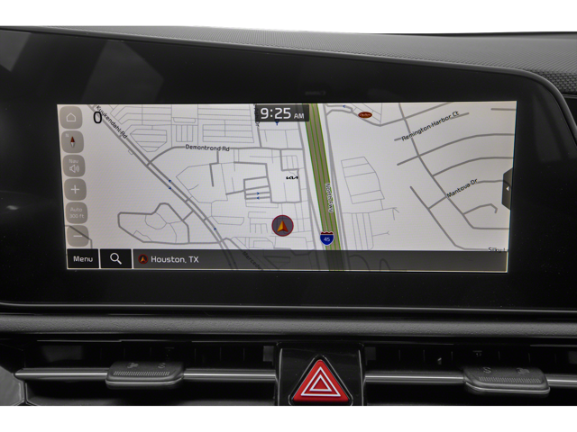 The Kia Niro GPS navigation system