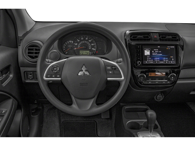 2024 mitsubishi g4 dashboard and steering wheel with transparent background
