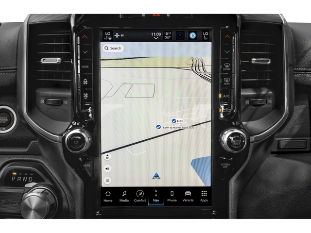 The 2024 RAM 1500 is equipped with an arsenal of safety and security features