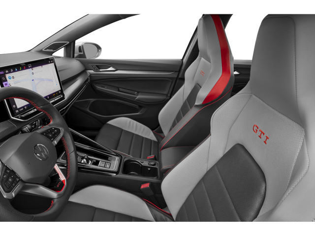 2027 Volkswagen Golf GTI Autobahn stock image showing the front seats