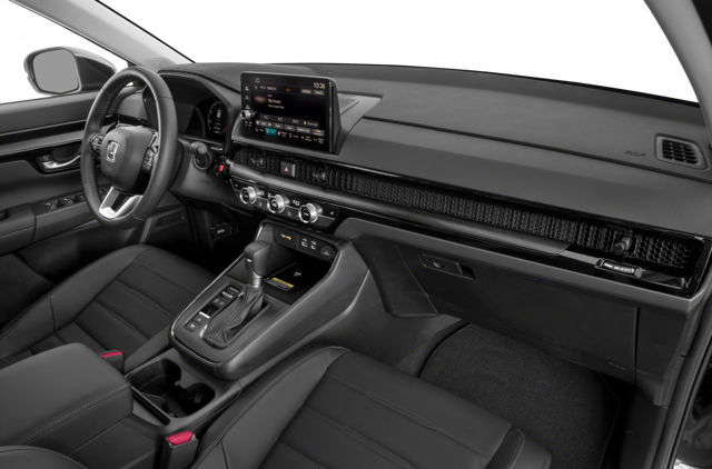 CR-V's spacious cabin offers up to 76.5 cubic feet of space