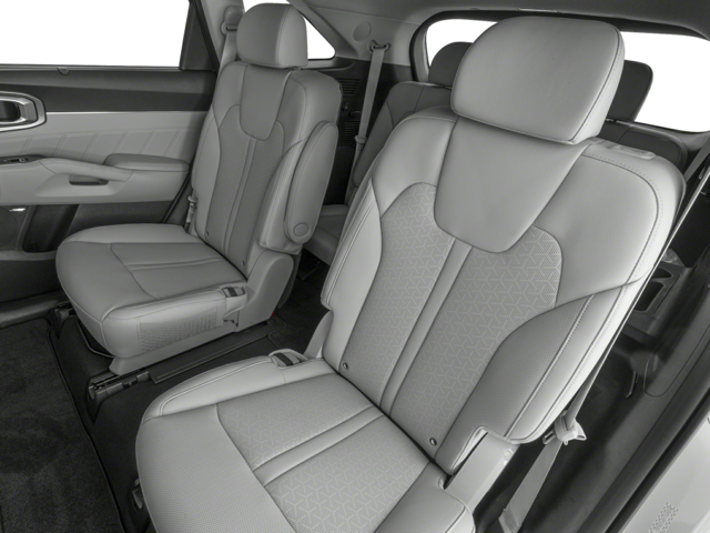 2024 kia sorento plug-in hybrid back seat interior with transparent background