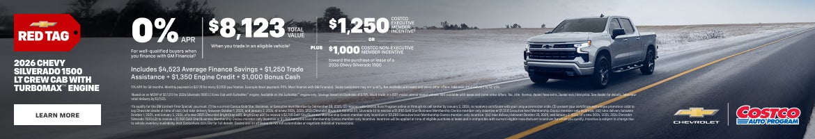 2026 Chevy Silverado 1500 LT Crew Cab with TurboMax Engine. 0% APR For well-qualified buyers when you finance with GM Fin...